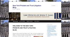 Desktop Screenshot of newyorktrustandestatelitigation.com